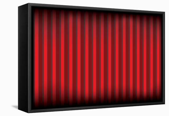 Multicolored Lines 01-Lappenno-Framed Stretched Canvas