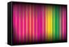 Multicolored Lines 34-Lappenno-Framed Stretched Canvas