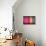 Multicolored Lines 34-Lappenno-Art Print displayed on a wall