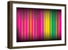 Multicolored Lines 34-Lappenno-Framed Art Print