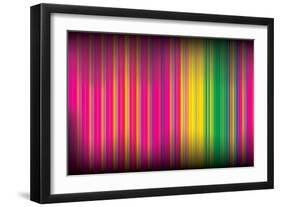 Multicolored Lines 34-Lappenno-Framed Art Print