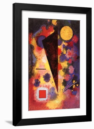 Multicolored Resonance, c.1928-Wassily Kandinsky-Framed Art Print