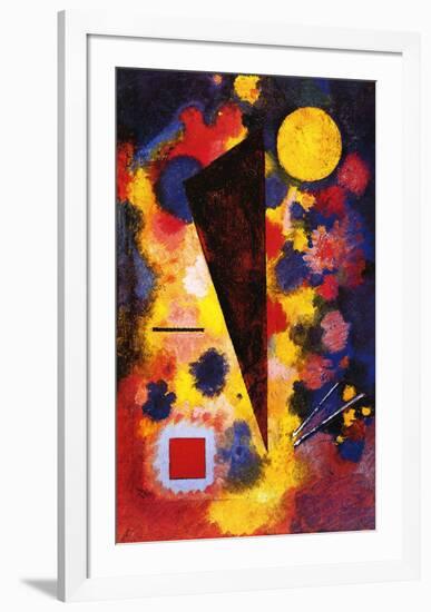 Multicolored Resonance, c.1928-Wassily Kandinsky-Framed Art Print