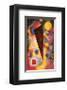 Multicolored Resonance, c.1928-Wassily Kandinsky-Framed Art Print