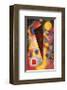 Multicolored Resonance, c.1928-Wassily Kandinsky-Framed Art Print