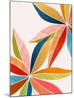 Multicolorful-Modern Tropical-Mounted Art Print