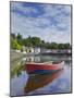 Multicoloured Houses and Small Boats in the Harbour at Tobermory, Balamory, Mull, Scotland, UK-Neale Clarke-Mounted Photographic Print