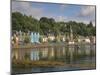 Multicoloured Houses and Small Boats in the Harbour at Tobermory, Balamory, Mull, Scotland, UK-Neale Clarke-Mounted Photographic Print