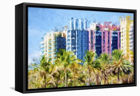 Multicoloured II - In the Style of Oil Painting-Philippe Hugonnard-Framed Stretched Canvas