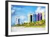 Multicoloured - In the Style of Oil Painting-Philippe Hugonnard-Framed Giclee Print