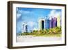 Multicoloured - In the Style of Oil Painting-Philippe Hugonnard-Framed Giclee Print