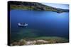 Multiple Anglers Fly Fishing Remote Lake in Patagonia, Argentina-Matt Jones-Stretched Canvas