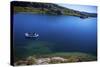 Multiple Anglers Fly Fishing Remote Lake in Patagonia, Argentina-Matt Jones-Stretched Canvas