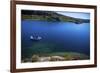 Multiple Anglers Fly Fishing Remote Lake in Patagonia, Argentina-Matt Jones-Framed Photographic Print