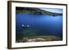 Multiple Anglers Fly Fishing Remote Lake in Patagonia, Argentina-Matt Jones-Framed Photographic Print