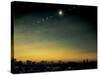 Multiple Exposure Image of All Stages of Eclipse of the Sun over Winnipeg-Henry Groskinsky-Stretched Canvas