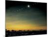 Multiple Exposure Image of All Stages of Eclipse of the Sun over Winnipeg-Henry Groskinsky-Mounted Photographic Print