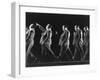 Multiple Exposure of Alfred Hitchcock-Gjon Mili-Framed Premium Photographic Print