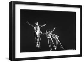 Multiple Exposure of Antony Blum in New York City Ballet Production of Dances at a Gathering-Gjon Mili-Framed Photographic Print