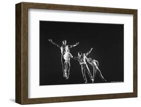 Multiple Exposure of Antony Blum in New York City Ballet Production of Dances at a Gathering-Gjon Mili-Framed Photographic Print