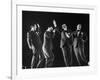 Multiple Exposure of Comedian Zero Mostel Performing His Dance Routine A Jitterbug in Roseland-Gjon Mili-Framed Premium Photographic Print