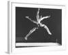 Multiple Exposure Shot of a Gymnast Jumping on a Trampoline-J^ R^ Eyerman-Framed Photographic Print