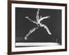 Multiple Exposure Shot of a Gymnast Jumping on a Trampoline-J^ R^ Eyerman-Framed Photographic Print