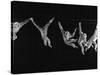 Multiple Exposures of Monkey Swinging-Ralph Morse-Stretched Canvas