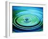 Multiple Ripples From a Water Drop-Adam Hart-Davis-Framed Photographic Print