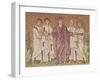 Multiplication of the Bread and Fishes, Scenes from the Life of Christ-null-Framed Giclee Print