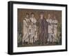 Multiplication of the Loaves and Fish, Mosaic-null-Framed Giclee Print