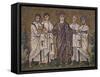 Multiplication of the Loaves and Fish, Mosaic-null-Framed Stretched Canvas