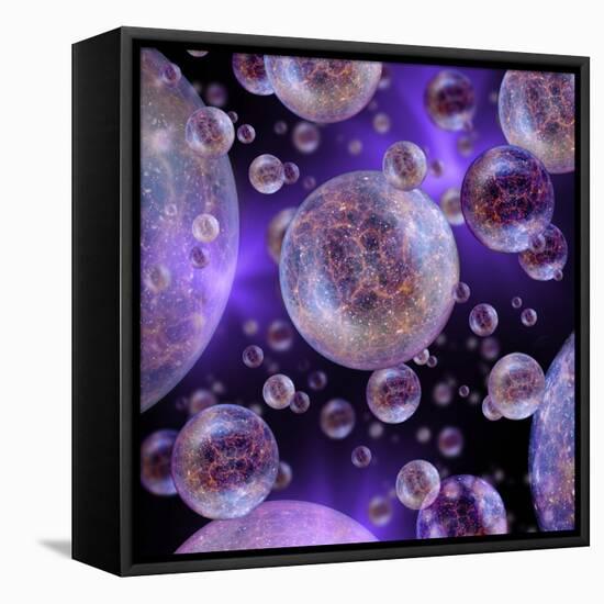 Multiverse, Artwork-Detlev Van Ravenswaay-Framed Stretched Canvas