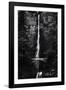 Multnomah Falls 1 mono-John Gusky-Framed Photographic Print