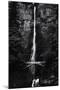 Multnomah Falls 1 mono-John Gusky-Mounted Photographic Print