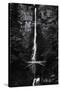 Multnomah Falls 1 mono-John Gusky-Stretched Canvas