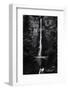 Multnomah Falls 1 mono-John Gusky-Framed Photographic Print