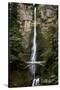 Multnomah Falls 1-John Gusky-Stretched Canvas