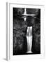 Multnomah Falls 2 Mono-John Gusky-Framed Photographic Print