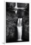 Multnomah Falls 2 Mono-John Gusky-Framed Premium Photographic Print