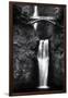 Multnomah Falls 2 Mono-John Gusky-Framed Premium Photographic Print