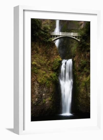 Multnomah Falls 2-John Gusky-Framed Photographic Print