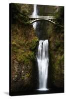 Multnomah Falls 2-John Gusky-Stretched Canvas