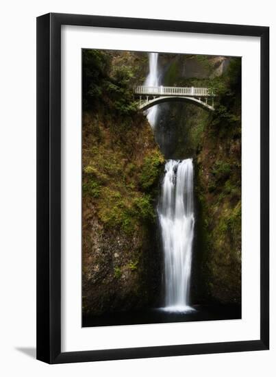Multnomah Falls 2-John Gusky-Framed Premium Photographic Print
