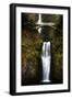 Multnomah Falls 2-John Gusky-Framed Premium Photographic Print