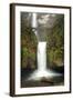 Multnomah Falls and Creek, Multnomah Falls Sp, Columbia Gorge, Oregon-Michel Hersen-Framed Photographic Print