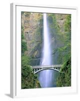 Multnomah Falls, Colombia River Gorge, Oregon, USA-Walter Bibikow-Framed Photographic Print