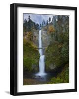 Multnomah Falls, Columbia Gorge, Oregon, USA-Gary Luhm-Framed Photographic Print