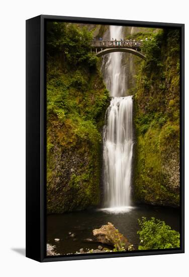 Multnomah Falls, Columbia River Gorge, Oregon, USA-Jaynes Gallery-Framed Stretched Canvas