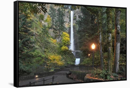 Multnomah Falls, Columbia River Gorge, Oregon, USA-Jaynes Gallery-Framed Stretched Canvas